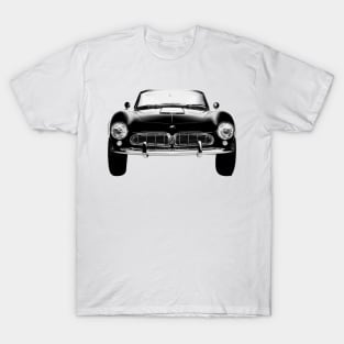 BMW 507 (1956–1959)  Cars Form Black Design T-Shirt